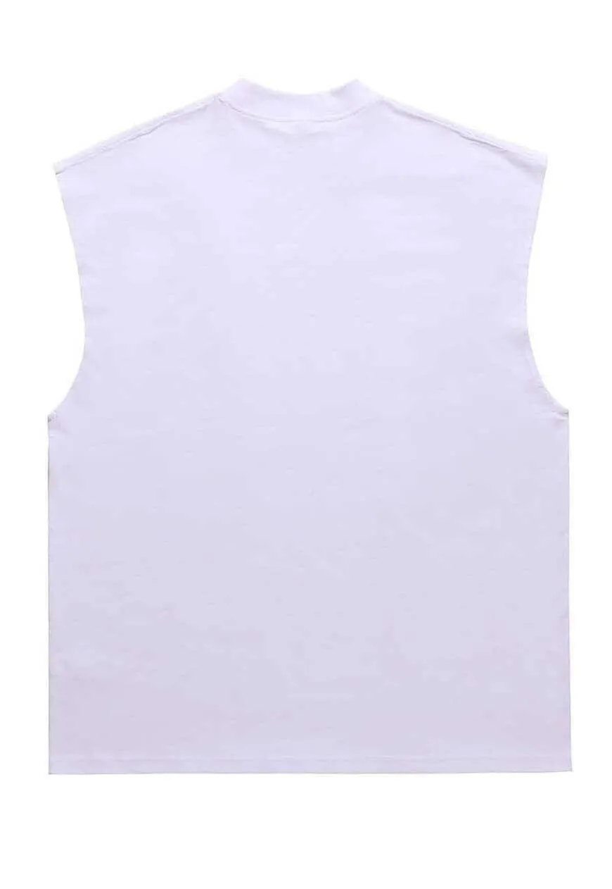 Egyptian cat sleeveless t-shirt retro tank top surfer vest