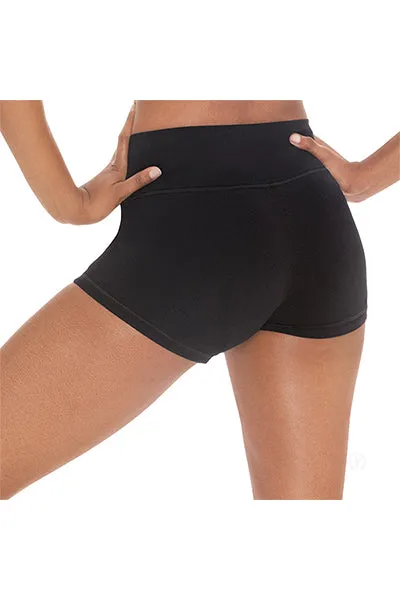 Eurotard 44336 Womens Microfiber Flat Band Shorts
