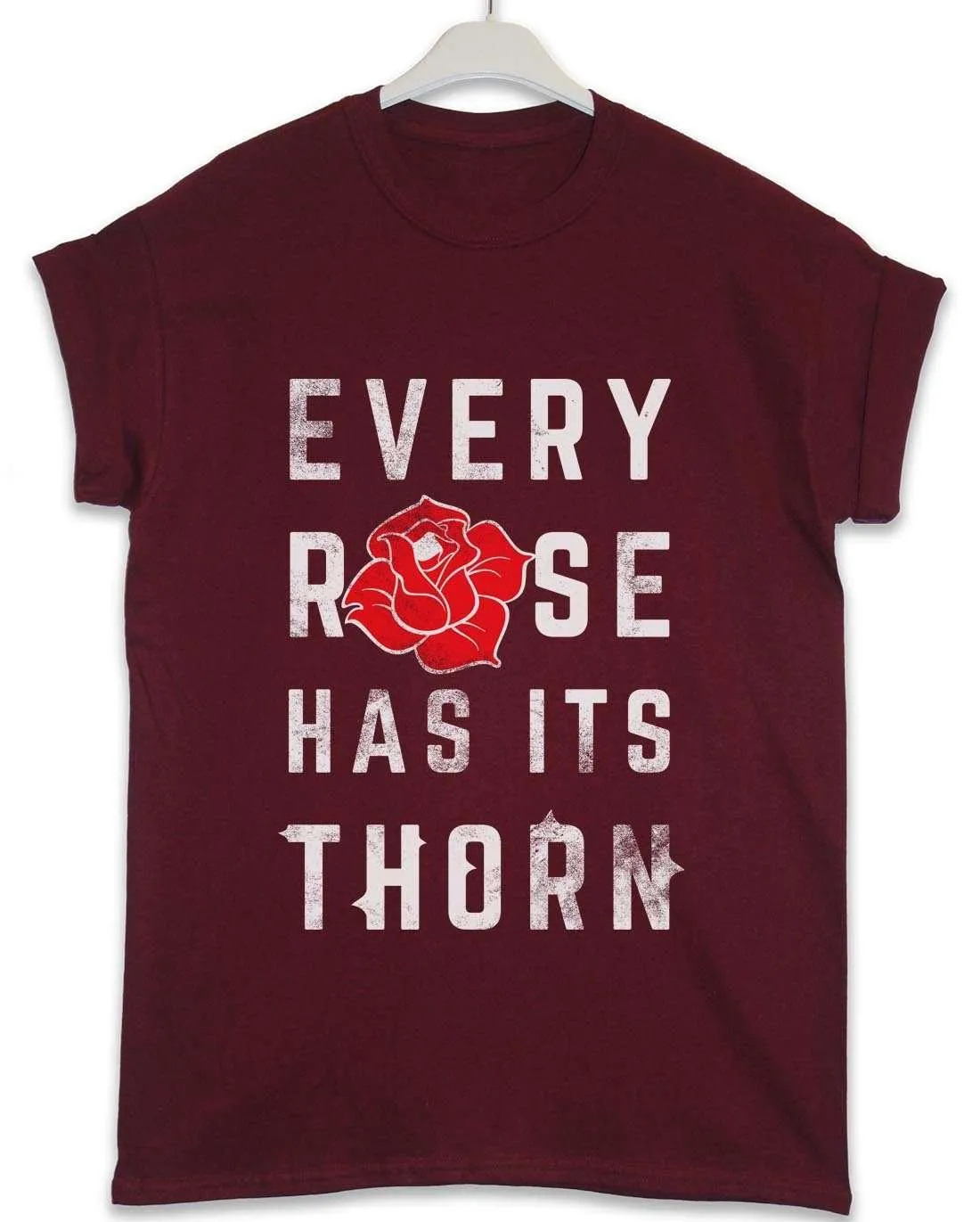 Every Rose Has Its Thorn Lyric Quote T-Shirt