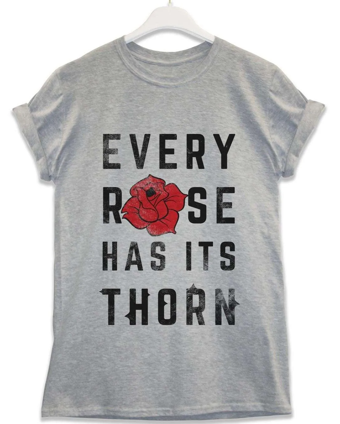 Every Rose Has Its Thorn Lyric Quote T-Shirt