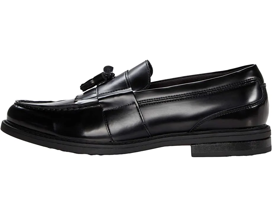 Keaton Moc Toe Kiltie Tassel Loafer Nunn Bush, black