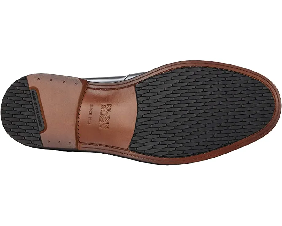 Keaton Moc Toe Kiltie Tassel Loafer Nunn Bush, black