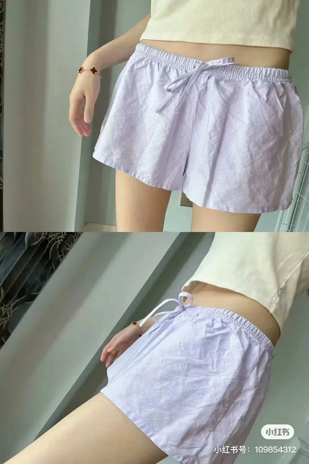 LVSANW Casual Women Soft Cotton Front Buttons Shorts 2024 Summer Vintage Low Waist Female Chic Bottoms