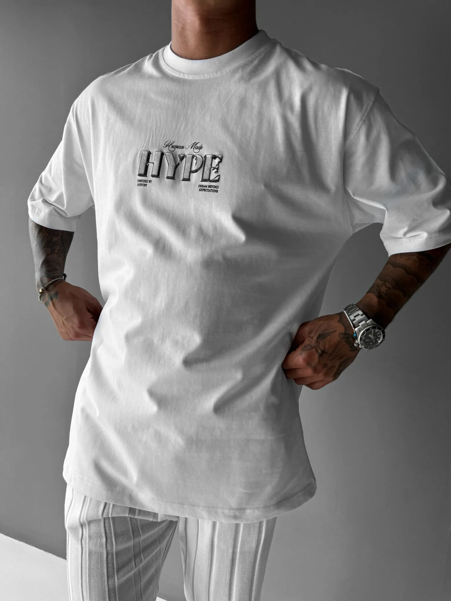 Oversize Hype T-Shirt - White