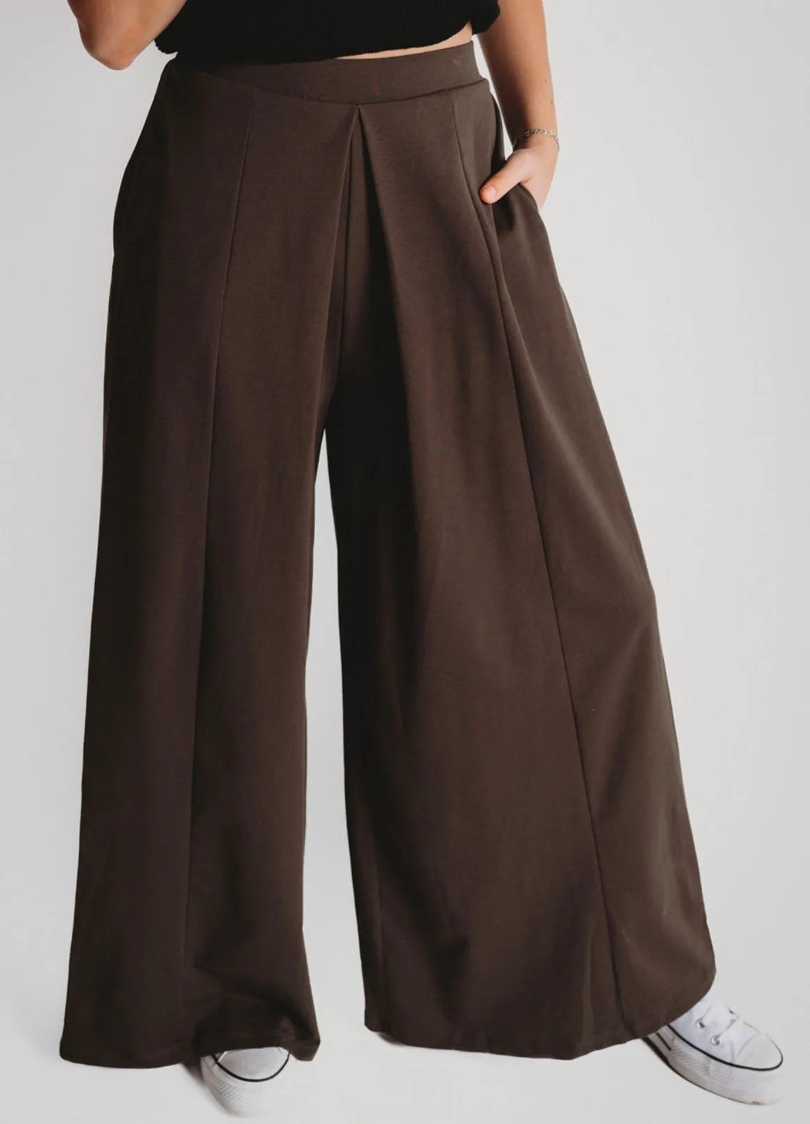 The Pleated Wide Leg Pants